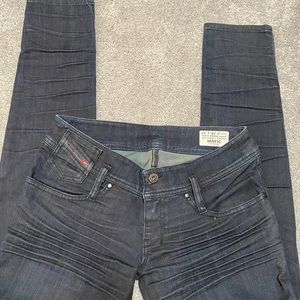 Diesel skinny low rise denim